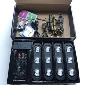 Car LED Interior/floor Decoration Atmosphere Light Wireless Control