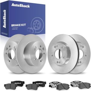 Hyundai Elantra Front & Rear Brake Rotor & Ceramic Brake Pad Kit (2007–2010)