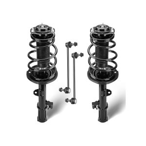 Toyota Highlander 2008–2013 Front Strut & Sway Bar Link Kit (4-Piece Set)
